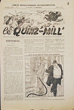 Le Quinz-mill' n° 1 (avril 1910) Le Quinz-mill' n° 1 (avril 1910)